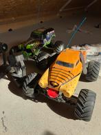 Traxxas monster RC monstertruck Mutt & grave digger, Hobby en Vrije tijd, Gebruikt, Auto offroad, Schaal 1:10, RTR (Ready to Run)