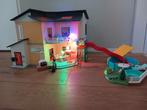 Playmobil huis 9266+70987 met inrichting, Kinderen en Baby's, Speelgoed | Playmobil, Complete set, Zo goed als nieuw, Ophalen