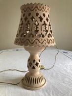 Mooi Tunesisch stenen lamp, Huis en Inrichting, Ophalen, Zo goed als nieuw, Overige materialen, Minder dan 50 cm