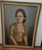 Schilderij Indonesische Dame, Ophalen