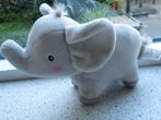 Olifant of olifantje van H&M Hennes Mauritz grijs velours, Ophalen of Verzenden, Zo goed als nieuw, Olifant