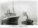 OTRANTO - Orient Line (G.B.), Ophalen of Verzenden, Nieuw, Motorboot, Kaart, Foto of Prent