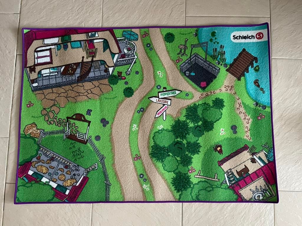 Schleich speelmat 42465, Ophalen, Zo goed als nieuw