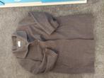 z.g.a.n. Bruine Wollen Winterjas 44 Bijna gratis, Kleding | Dames, Jassen | Winter, Ophalen of Verzenden, Zo goed als nieuw, Maat 42/44 (L)