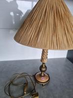 Staande tafel schemerlamp, Ophalen of Verzenden, Zo goed als nieuw, Metaal, Minder dan 100 cm