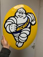 Vintage Michelin Man Emaille Reclamebord, Ophalen