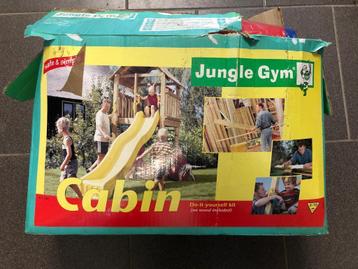 Jungle Gym Cabin bouwpakket beschikbaar voor biedingen