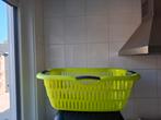 Wasmand zgan, Ophalen, Zo goed als nieuw, Groen