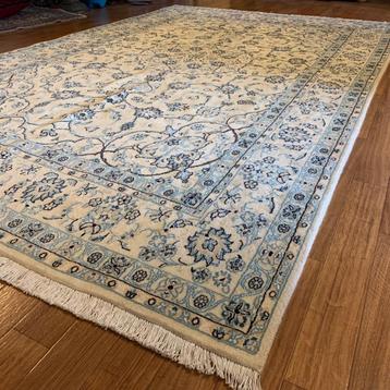 Trendy Origineel Perzisch tapijt - Nain 265 x 169 cm  beschikbaar voor biedingen