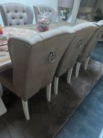 Eettafel, Ophalen of Verzenden, Zo goed als nieuw, 4 tot 6 stoelen