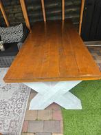 Grote mooie eettafel, Ophalen, Zo goed als nieuw, Rechthoekig