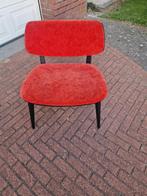 Vintage Billiani Stoel - Rood, Huis en Inrichting, Stoelen, Ophalen, Hout, Vintage, Zo goed als nieuw