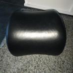 Leolux Hocker - Gebruikt, Gebruikt, Zwart, Leer, Ophalen of Verzenden