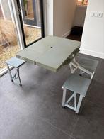 Opvouwbare picknicktafel, Caravans en Kamperen, Kampeermeubelen, Ophalen, Gebruikt, Campingtafel