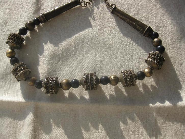 Zware ketting. Oosters zilver. In uitstekende staat., Sieraden, Tassen en Uiterlijk, Kettingen, Zo goed als nieuw, Zilver, Zilver