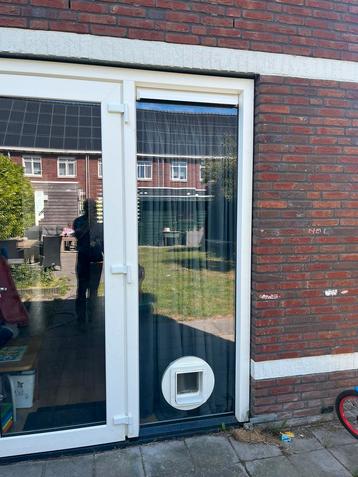 Sureflap XL kattenluik met connecthub in dubbelglas ruit beschikbaar voor biedingen