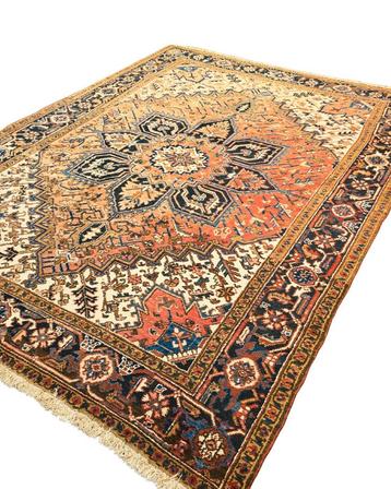 Groot perzisch tapijt Heriz 320x220 wollen vloerkleed iran beschikbaar voor biedingen