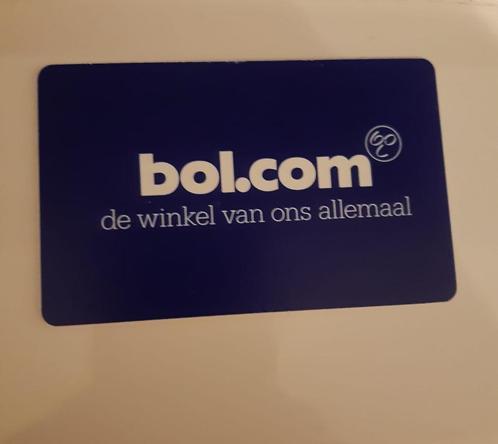Bol cadeau kaart van 100€. Mag voor 75€ opgehaald worden.!, Tickets en Kaartjes, Kortingen en Cadeaubonnen, Eén persoon, Warenhuis- of Winkelbon