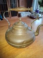 Koperen Ketel met Houten Handvat, Ophalen of Verzenden