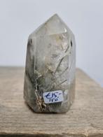 Bergkristal punt met diverse insluitingen, Ophalen of Verzenden, Mineraal