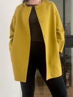 Massimo Dutti mustard yellow coat size M, Kleding | Dames, Jassen | Winter, Maat 38/40 (M), Massimo Dutti, Geel, Ophalen of Verzenden