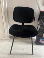 Velvet stoel Karwei, Huis en Inrichting, Stoelen, Ophalen, Zwart, Zo goed als nieuw, Eén