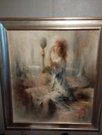 Schilderij orgineel 90 breed 95 lang Willem Heanraets, Antiek en Kunst, Kunst | Schilderijen | Klassiek, Ophalen of Verzenden