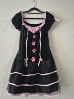 Carnavalsjurk - Poezen Jurk, Maat 38/40 (M), Carnaval, Ophalen of Verzenden, Kleding