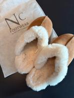 Schapenwollen sloffen - Maat 40 - Ongedragen, Kleding | Dames, Schoenen, Beige, Nieuw, Ophalen of Verzenden, Pantoffels of Sloffen