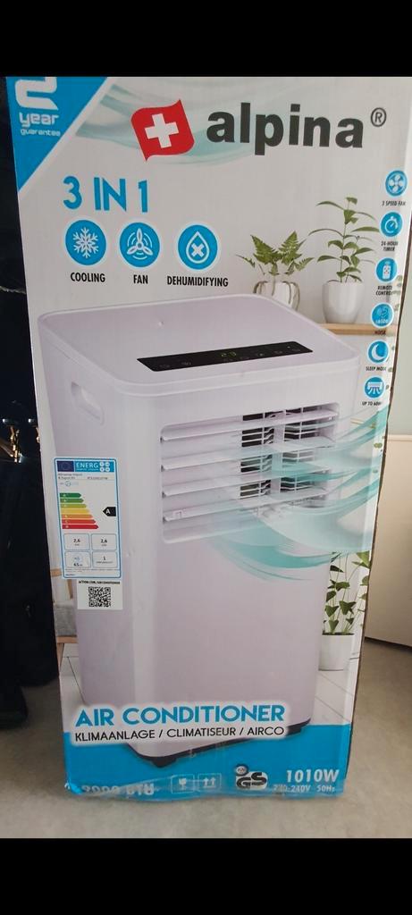 Airco weinig gebruikt, Witgoed en Apparatuur, Airco's, Zo goed als nieuw, Minder dan 60 m³, Ophalen