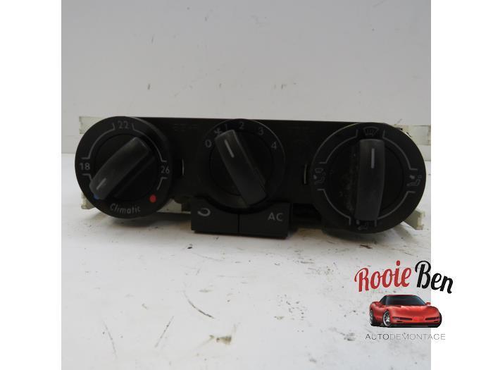 Kachel Bedieningspaneel van een Volkswagen Polo, Auto-onderdelen, Dashboard en Schakelaars, Volkswagen, Gebruikt, 3 maanden garantie