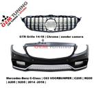 C63 VOORBUMPER | C205 W205 A205 S205 | 2014-2018| GTR Chrome, Ophalen of Verzenden