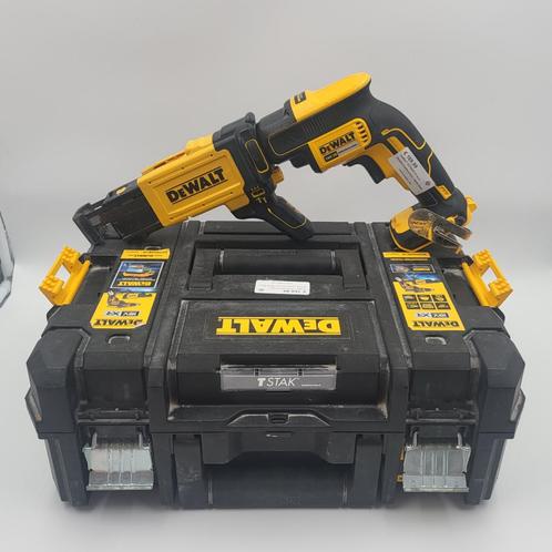 DeWALT DCF620E1K Accu Bandschroefmachine | Nette Staat, Doe-het-zelf en Verbouw, Gereedschap | Boormachines, Zo goed als nieuw