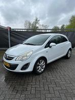 Opel Corsa 1.2 16V LPG 3D 2012 Wit, Auto's, Opel, Origineel Nederlands, Te koop, 5 stoelen, Hatchback