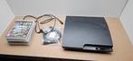 Playstation 3 slim (320GB) met 5 games. Zonder controller, Ophalen, 320 GB, Zonder controller, Slim