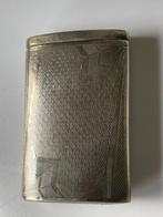 3 x antieke verzilverde luciferhouder / zwavelstokje houder, Ophalen