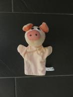Handpop varken, ca 23cm groot. Mooie handpop, Ophalen of Verzenden, Zo goed als nieuw, Ontdekken