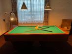 Originele Wilhelmina biljarttafel, thuismodel, Sport en Fitness, Biljarten en Poolen, Ophalen, Zo goed als nieuw, Biljarttafel