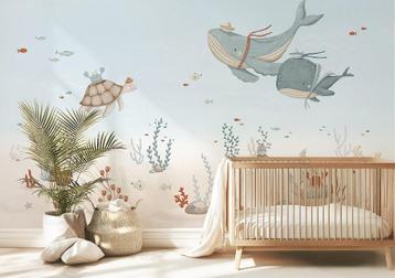 Kinderbehang Walvissen Decor Lilipinso 400 x 300 cm beschikbaar voor biedingen