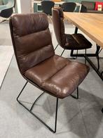 4 Nieuw KFF Arva Eetkamerstoelen bruin leer Design stoel, Huis en Inrichting, Stoelen, Bruin, Nieuw, Leer, Ophalen of Verzenden
