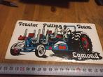 Tractor pulling team egmond the bleu angels, Verzamelen, Stickers, Ophalen of Verzenden, Zo goed als nieuw