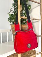 Vintage Kipling schoudertas rood, Sieraden, Tassen en Uiterlijk, Tassen | Damestassen, Ophalen of Verzenden, Zo goed als nieuw