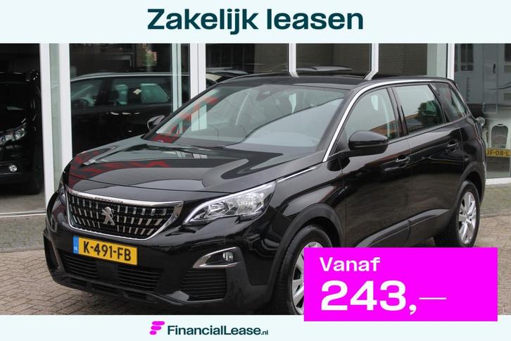 Peugeot 5008 1.2 PureTech Blue Lease Executive, Auto's, Peugeot, Bedrijf, Lease, Financial lease, ABS, Airbags, Airconditioning