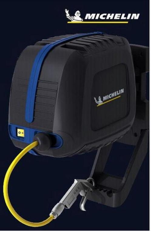 Michelin MBL-GO compressor | 8 bar, Doe-het-zelf en Verbouw, Compressors, Gebruikt, 6 tot 10 bar, Minder dan 25 liter, Minder dan 200 liter/min