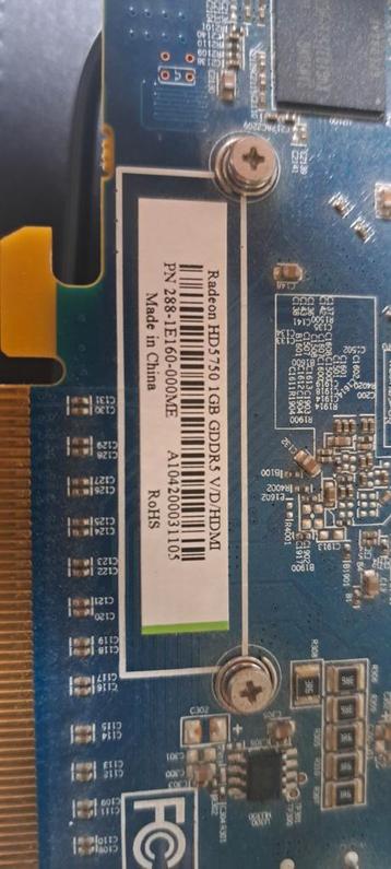Radeon HD 5750 1GB GDDR5 - Videokaart beschikbaar voor biedingen