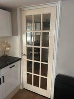 1 of 2 Authentieke jaren '30 deuren met geslepen glas, Doe-het-zelf en Verbouw, Deuren en Horren, Ophalen, Gebruikt, 80 tot 100 cm