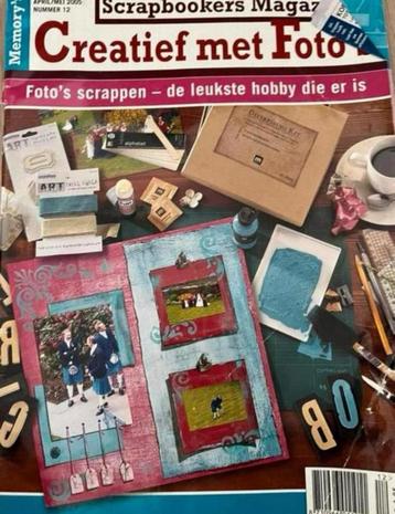 SCRAPBOOKERS MAGAZINE CREATIEF MET FOTO’S nr:12 beschikbaar voor biedingen