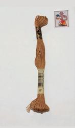 DMC mouline, bruin 167, Mulhouse, France, Ophalen of Verzenden, Borduurgaren of Zijde, DMC