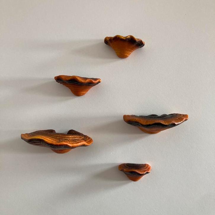 Elfenbankjes paddelstoelen wanddecoratie, Huis en Inrichting, Woonaccessoires | Wanddecoraties, Zo goed als nieuw, Ophalen of Verzenden