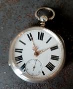 Zilveren snek zakhorloge uit omstreeks 1889, Ophalen of Verzenden, Zilver, Overige merken, 1900 tot 1930